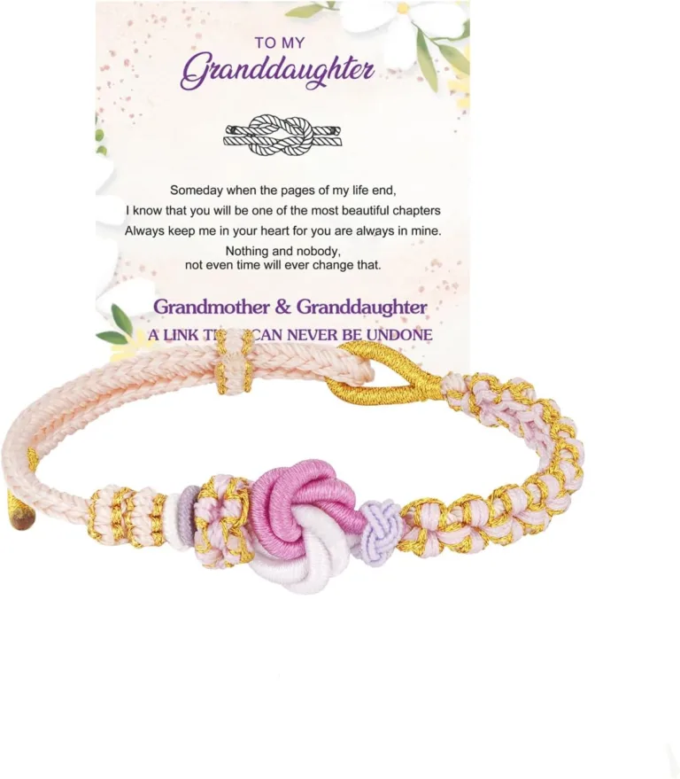 Peach Blossom Knot Bracelet for Granddaughters_best_review_1750694529