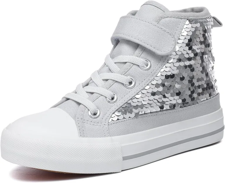 sparkle sneakers for kids, easy to wear children's shoes, sequin sneakers for toddlers_best_review_1750539951