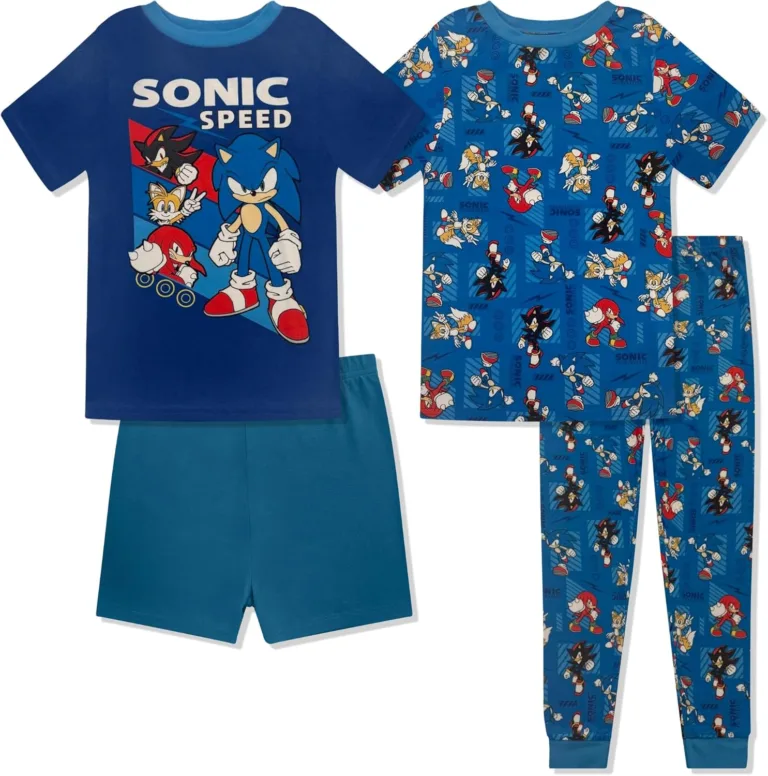 Sonic The Hedgehog pajamas for boys_best_review_1752272111